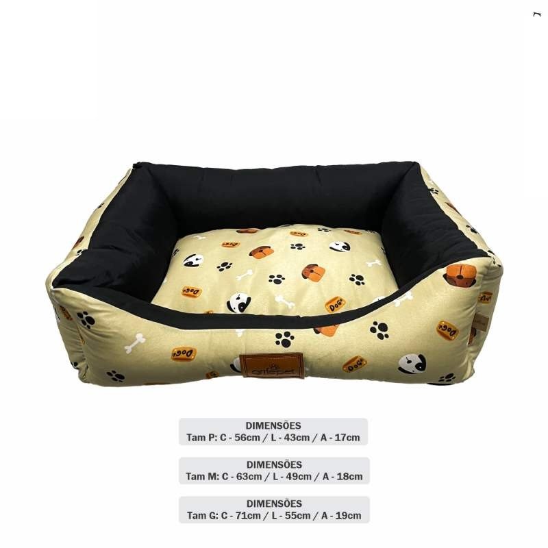 CAMA DOG BOWL BEGE M