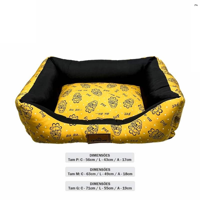 Cama Au Dog Yellow