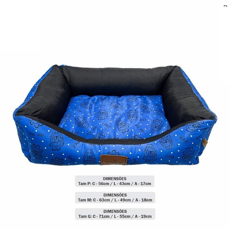 Cama Au Dog Blue