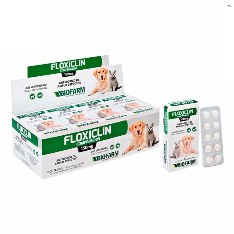 FLOXICLIN COMP 150MG HOSPIT 24 BLIS C/10