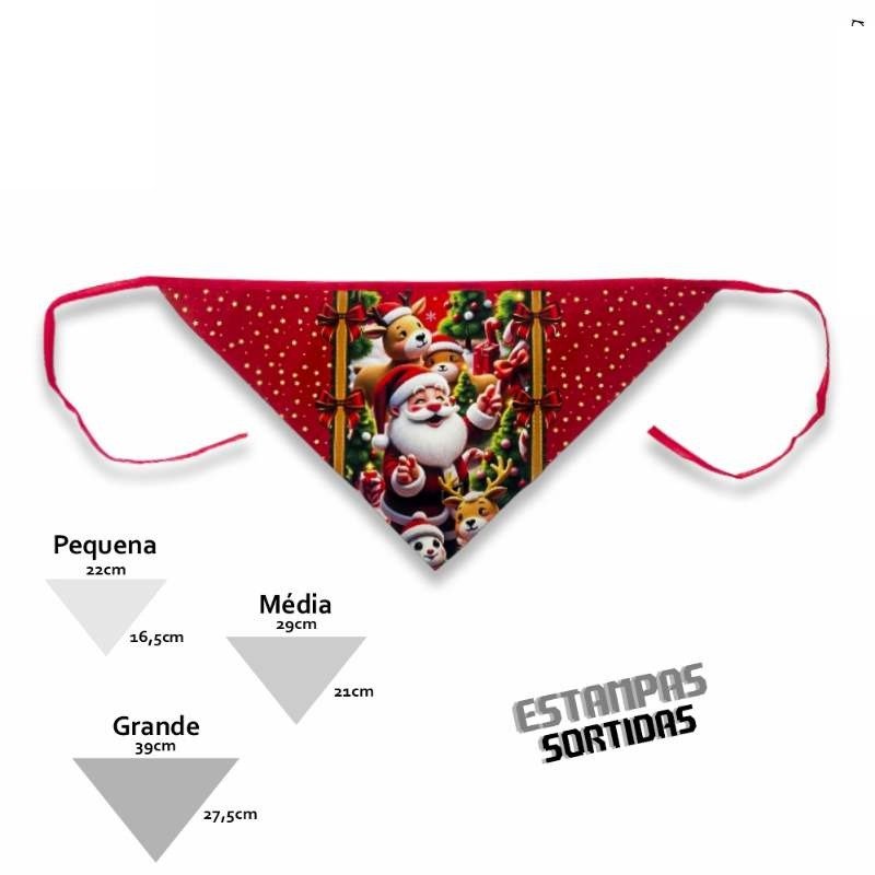 Bandana Colecao Natal
