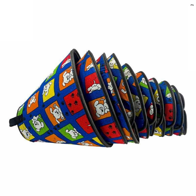 COLAR ELIZABETANO LUXO C/VEL 1A10 DOG CL