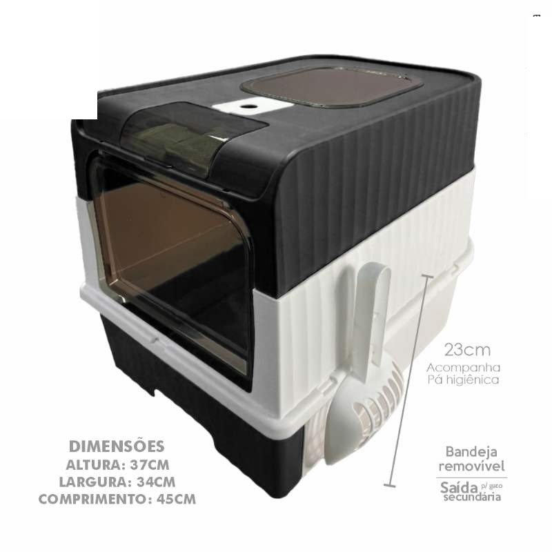 Caixa De Areia Cleanbox Mais Cat