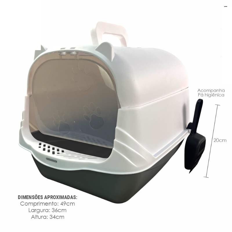 Caixa De Areia Sanitbox Mais Cat