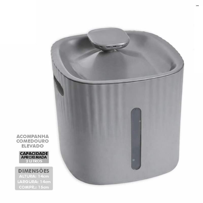Fonte Agua Lume Com Comed Elevado
