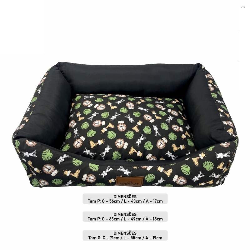 Cama Zoo Preta