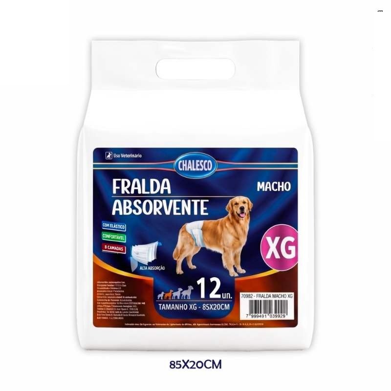 Fralda Descartavel Macho