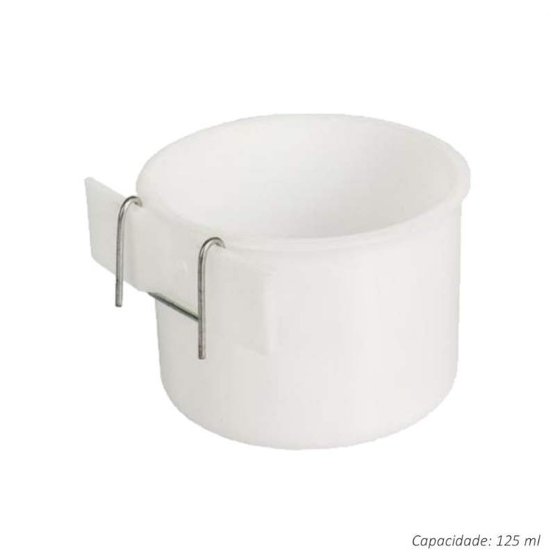 CANECA PLAST PAPAGAIO SUPORTE ARAME C/06