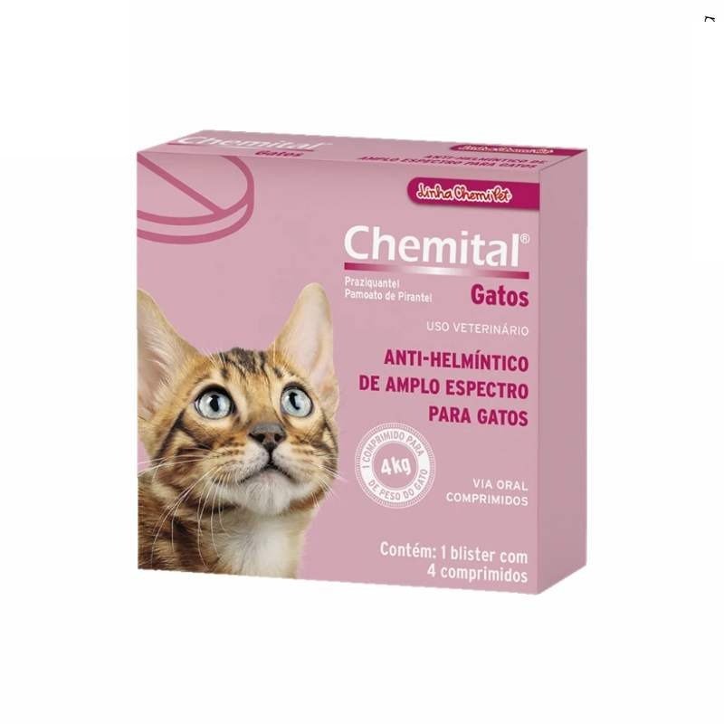 CHEMITAL GATOS COMPRIMIDOS