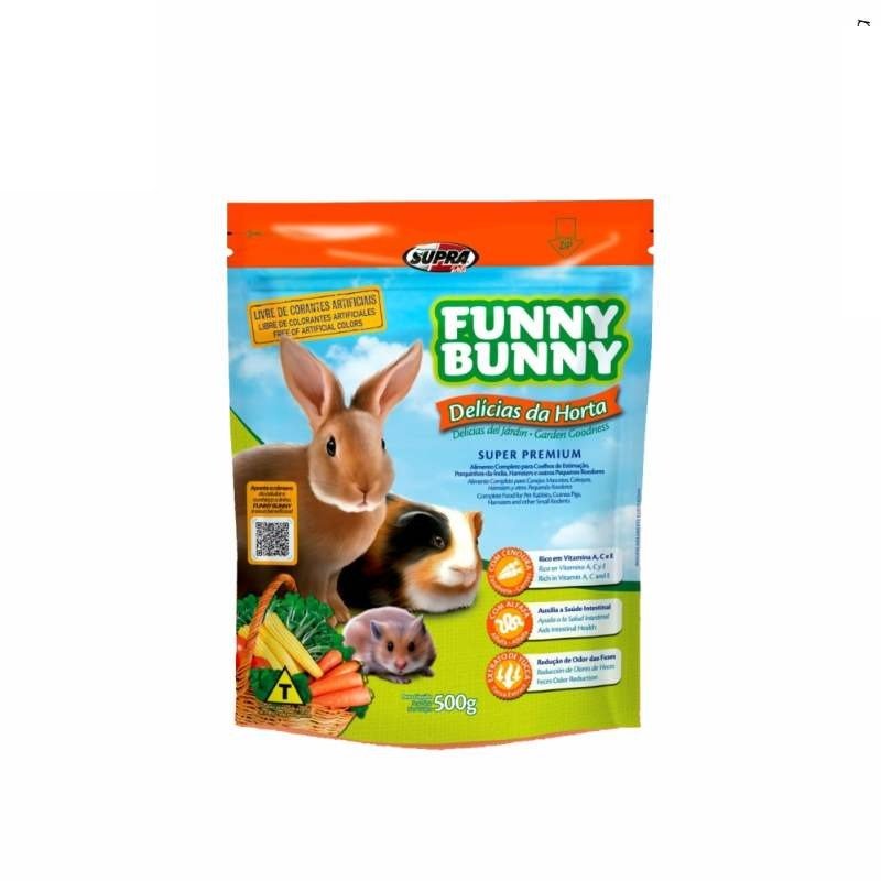 FUNNY BUNNY DELICIAS DA HORTA 500GR