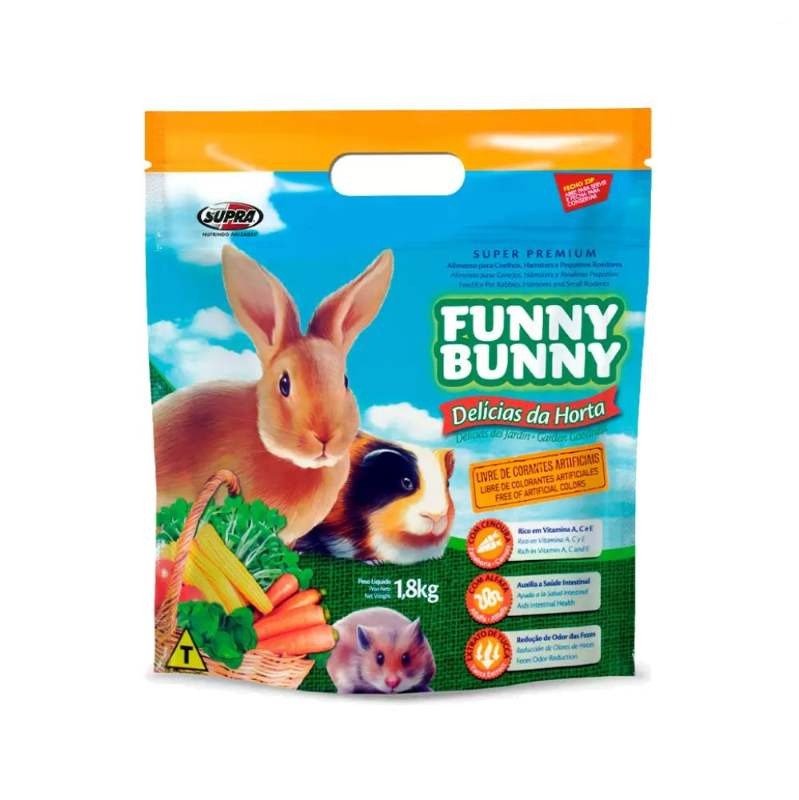 FUNNY BUNNY DELICIAS DA HORTA 1,8KG