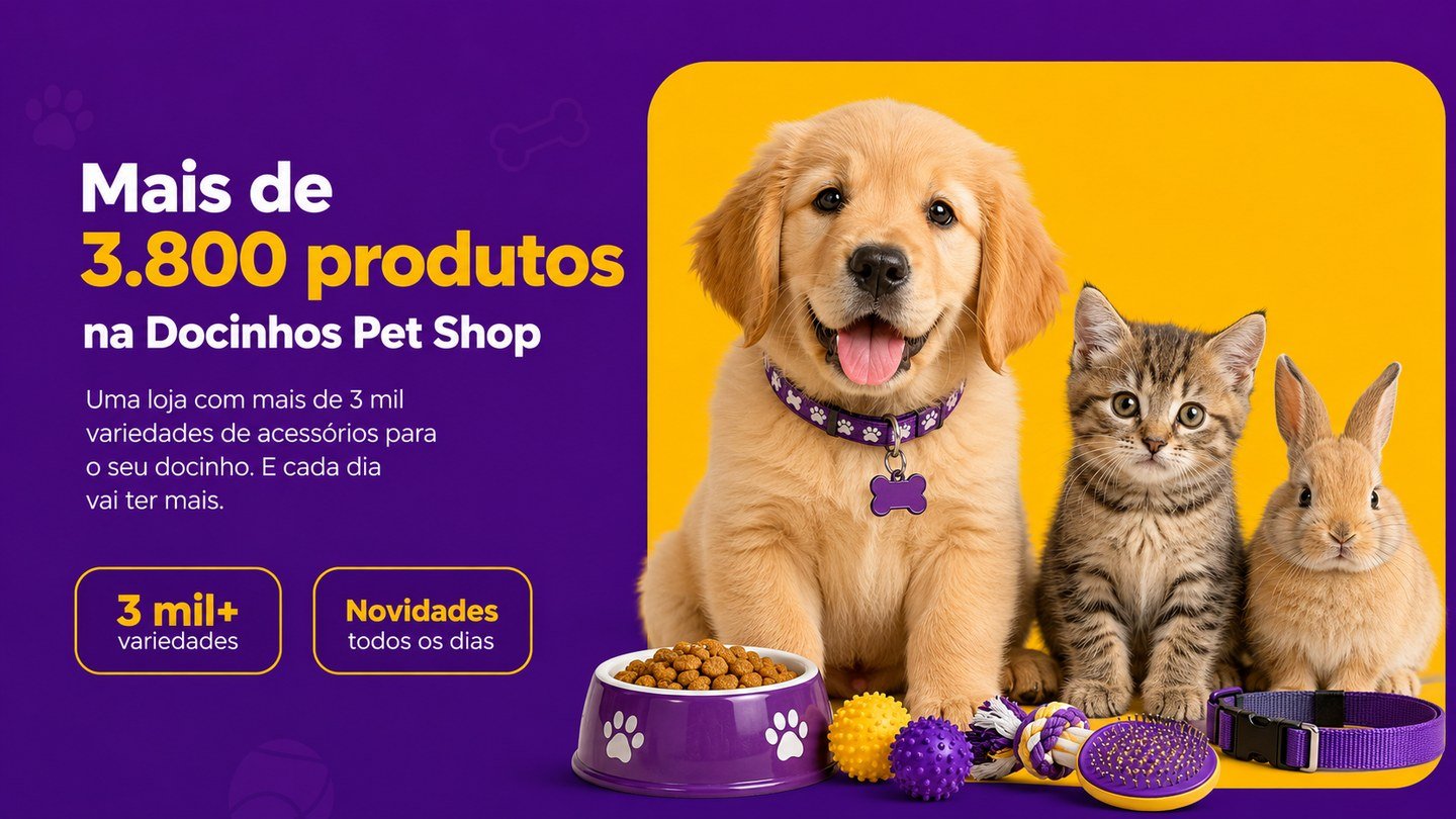 Mais de 3800 Produtos na Docinhos