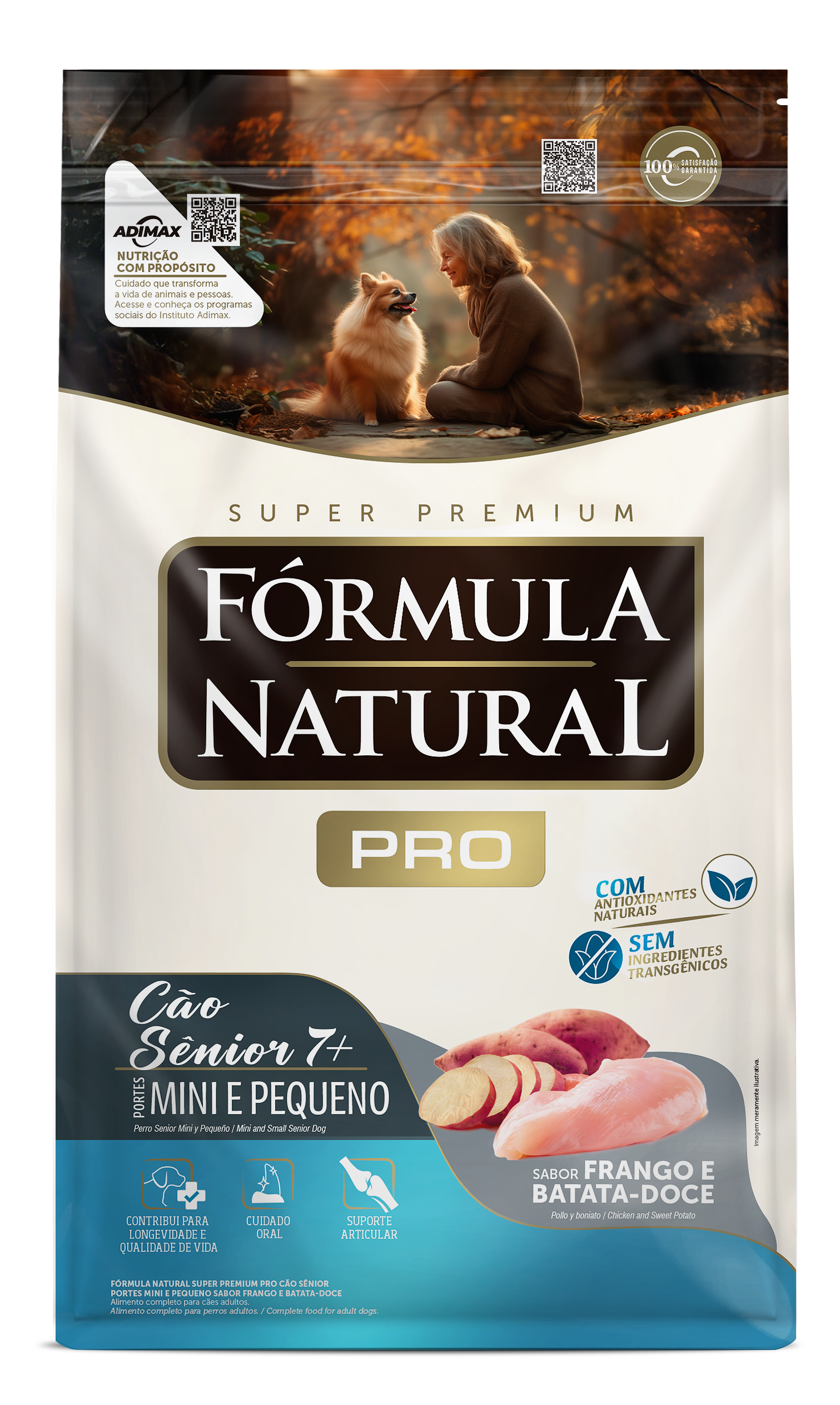 Fórmula Natural Pro Cães Sênior Mini/Pequeno 10,1kg