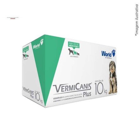 VERMICANIS 800MG(10KG) 40 COMP EMB. HOSP