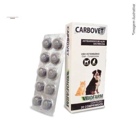 CARBOVET C/20 COMPRIMIDOS