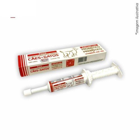 PROBIOTICO&PREBIOT PASTA CAES&GATOS 14GR
