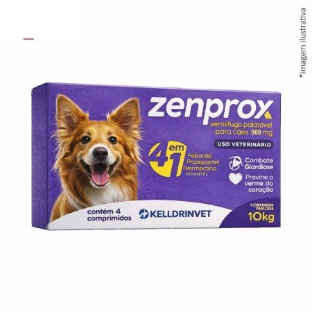 ZENPROX 900MG C/4 COMP CAES MED PORTE