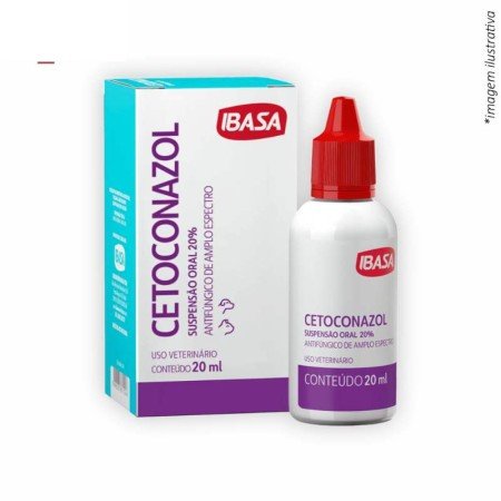 CETOCONAZOL SUSPENSAO ORAL 20ML IBASA