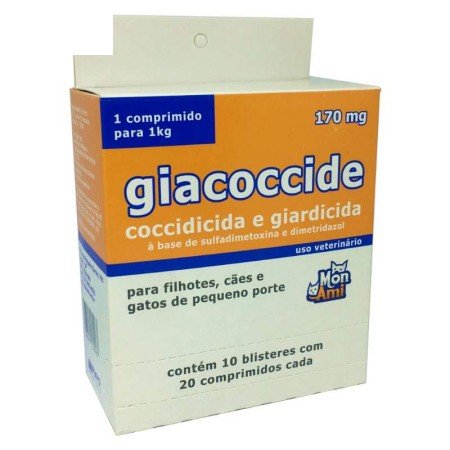 GIACOCCIDE 170MG EMB HOSPIT C/200 COMP