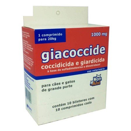 GIACOCCIDE 1000MG EMB HOSPIT C/100 COMP