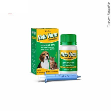 NATU VERM SUSPENSAO 20 ML