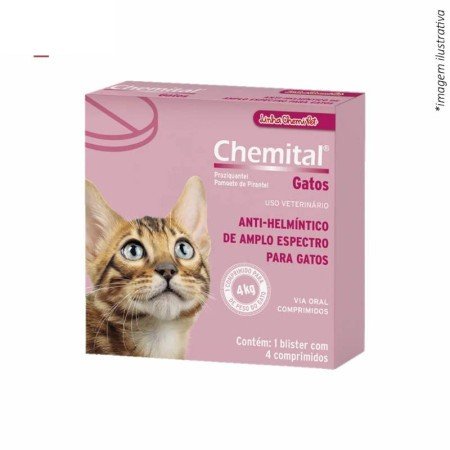 CHEMITAL GATOS COMPRIMIDOS